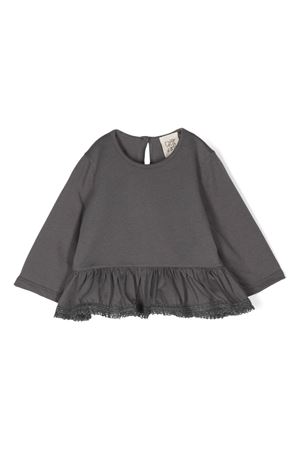 tshirt in cotone grigio CAFFE D'ORZO KIDS | ZV8000Z1071909